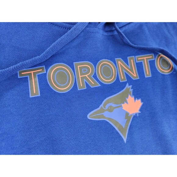 Toronto Blue Jays Women's XL New Era City Connect Baseball AL  Sweatshirt Hoodie - Picture 3 of 15